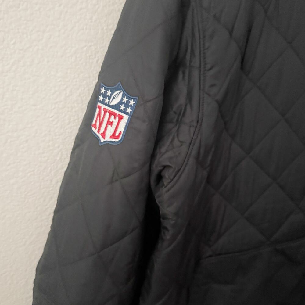 NIKE x NFL | Vintage Dallas Cowboys Reversible Jacket Blue Black Gray | Medium - Picture 5 of 13